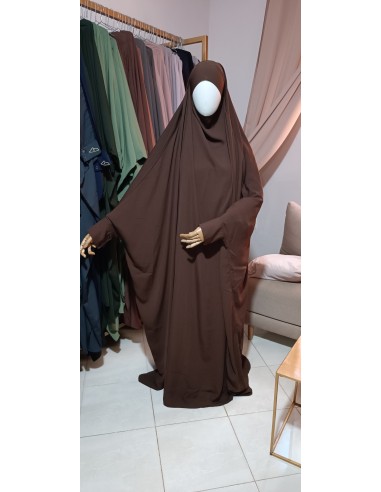 Jilbab Saudi sans mousseline